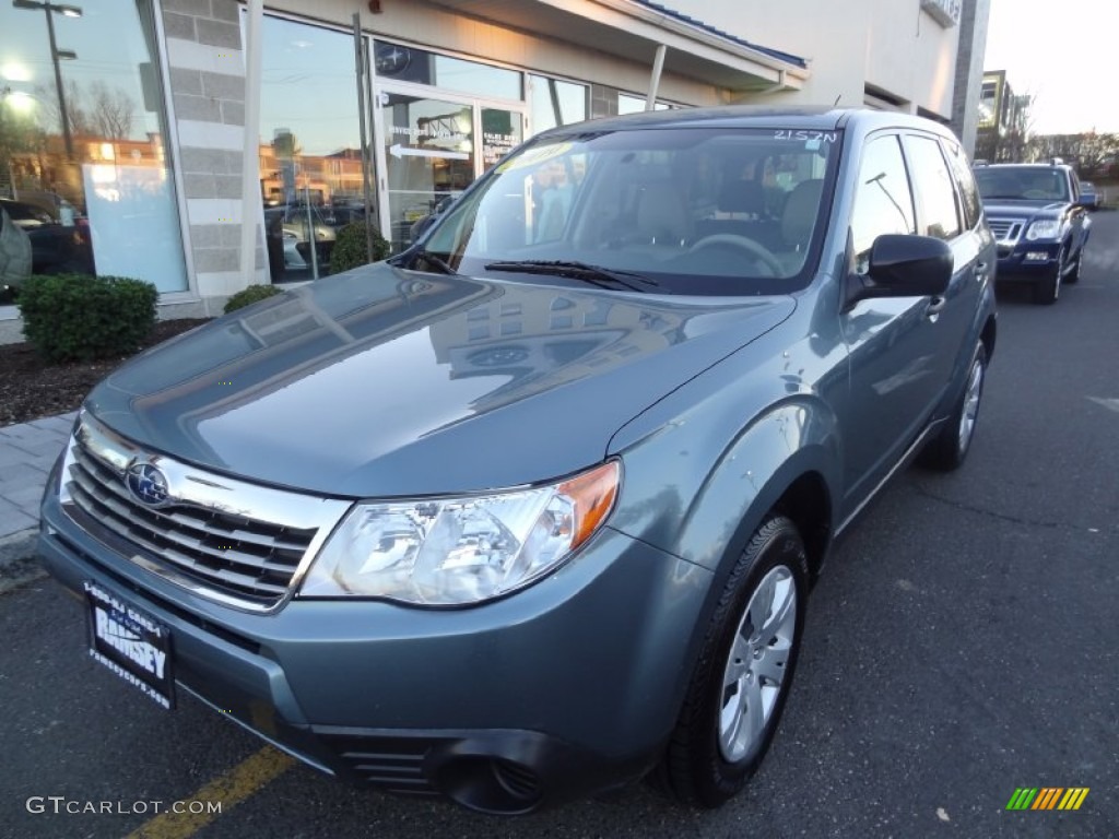 Sage Green Metallic Subaru Forester