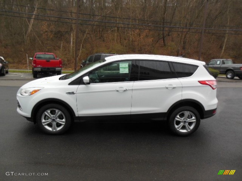 2013 Escape SE 1.6L EcoBoost 4WD - Oxford White / Charcoal Black photo #5