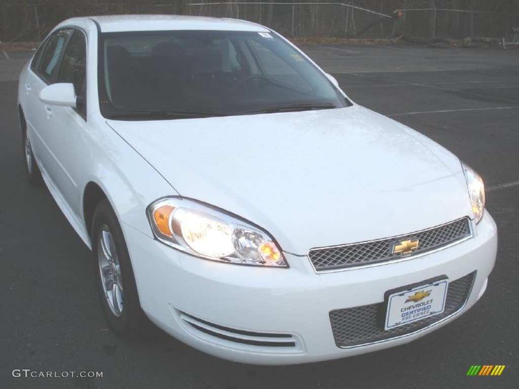 2012 Impala LS - Summit White / Ebony photo #3