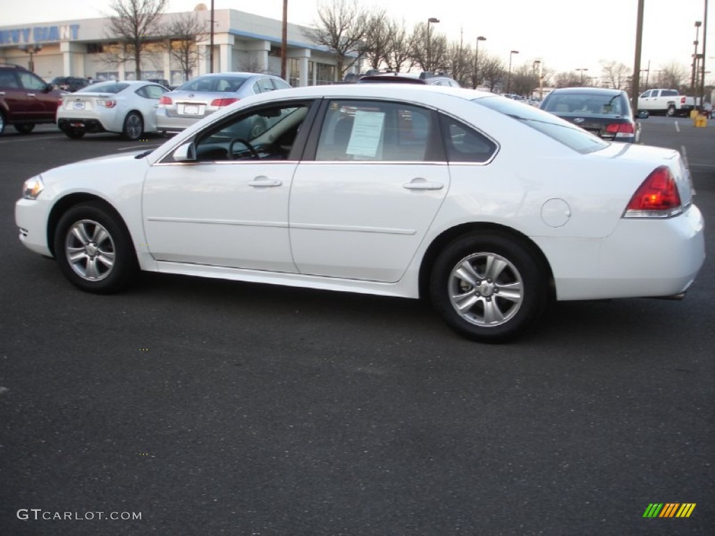 2012 Impala LS - Summit White / Ebony photo #9
