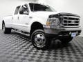 2000 Oxford White Ford F350 Super Duty Lariat Crew Cab 4x4 Dually  photo #1