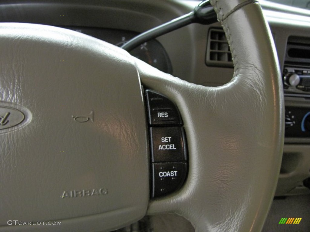 2000 Ford F350 Super Duty Lariat Crew Cab 4x4 Dually Controls Photo #74301278