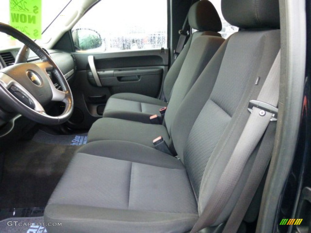 2010 Silverado 1500 LT Extended Cab 4x4 - Black Granite Metallic / Ebony photo #11