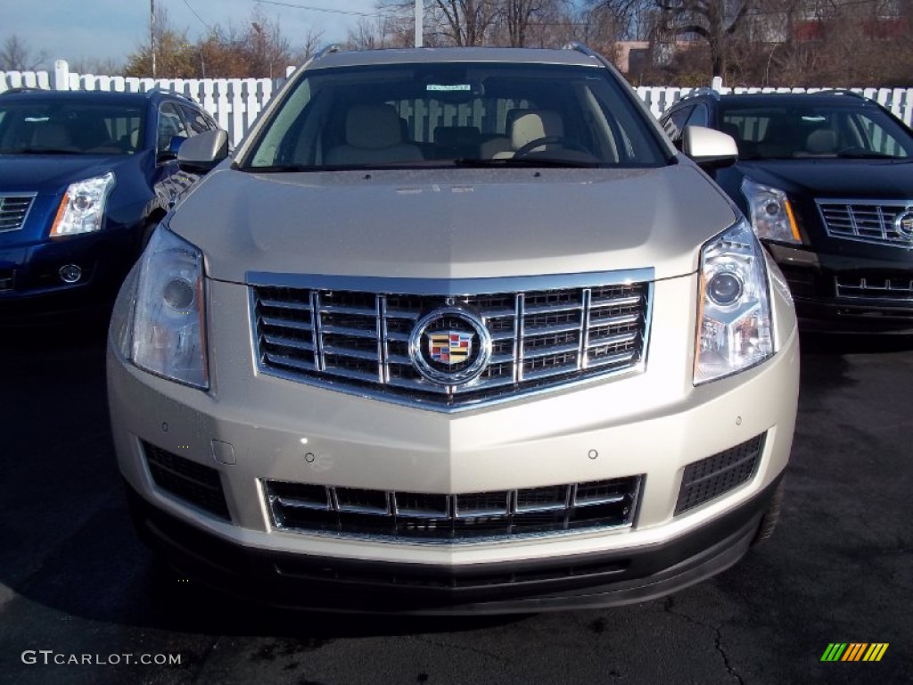 2013 SRX Luxury FWD - Silver Coast Metallic / Shale/Brownstone photo #2