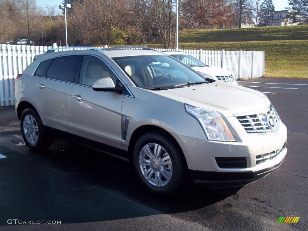 2013 SRX Luxury FWD - Silver Coast Metallic / Shale/Brownstone photo #3