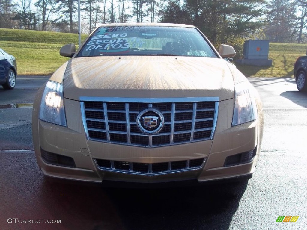 2013 CTS 4 3.0 AWD Sedan - Summer Gold Metallic / Cashmere/Cocoa photo #2