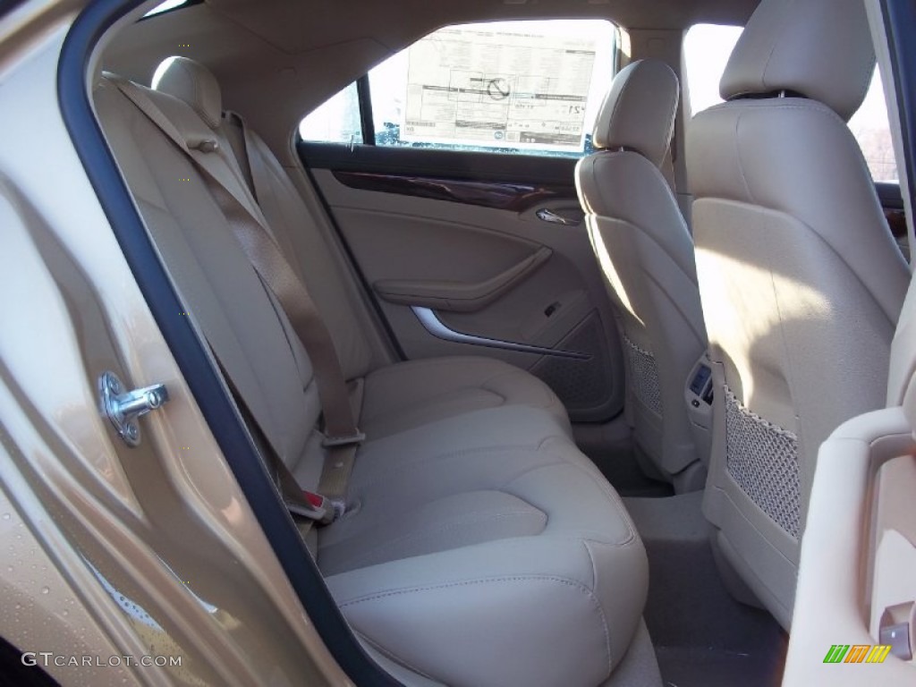 2013 CTS 4 3.0 AWD Sedan - Summer Gold Metallic / Cashmere/Cocoa photo #9