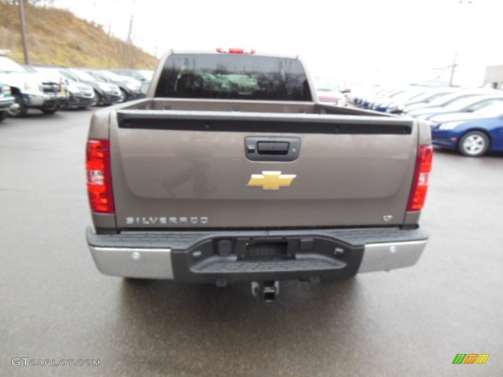 2013 Silverado 1500 LT Extended Cab 4x4 - Mocha Steel Metallic / Ebony photo #7