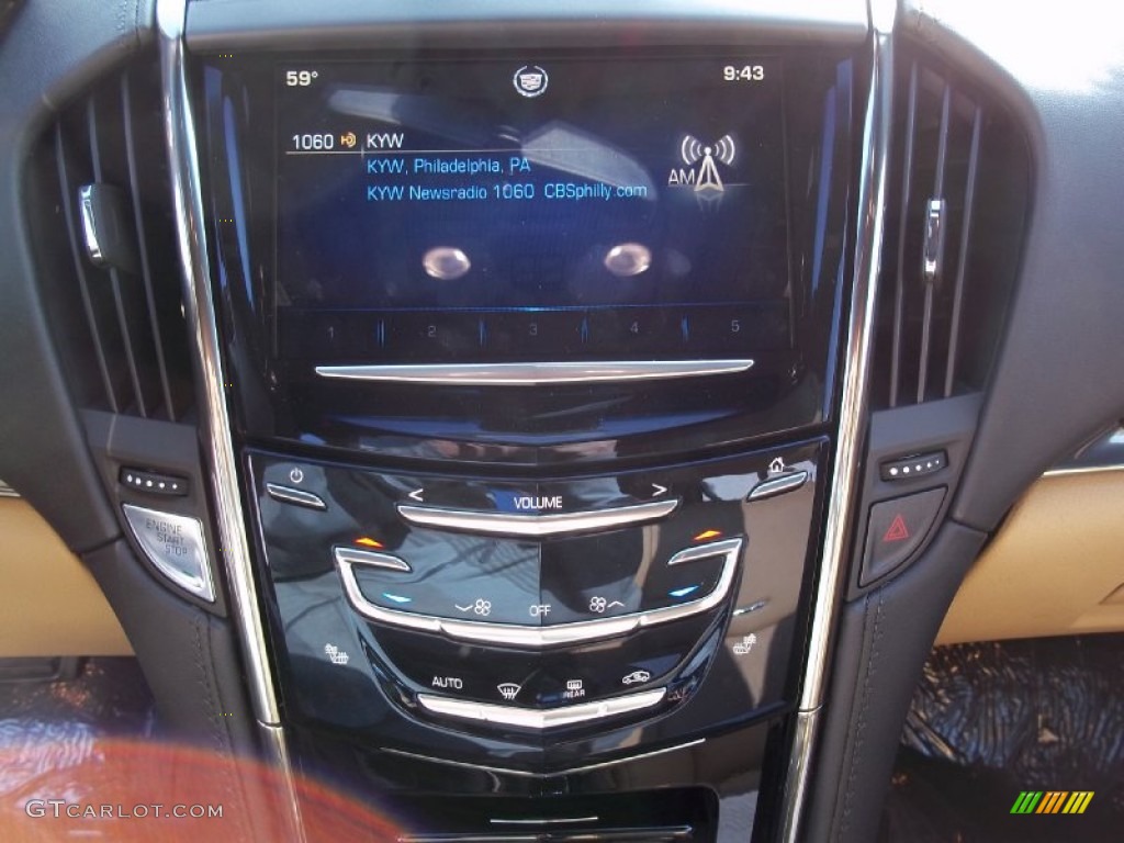 2013 ATS 2.5L - Silver Coast Metallic / Caramel/Jet Black Accents photo #13