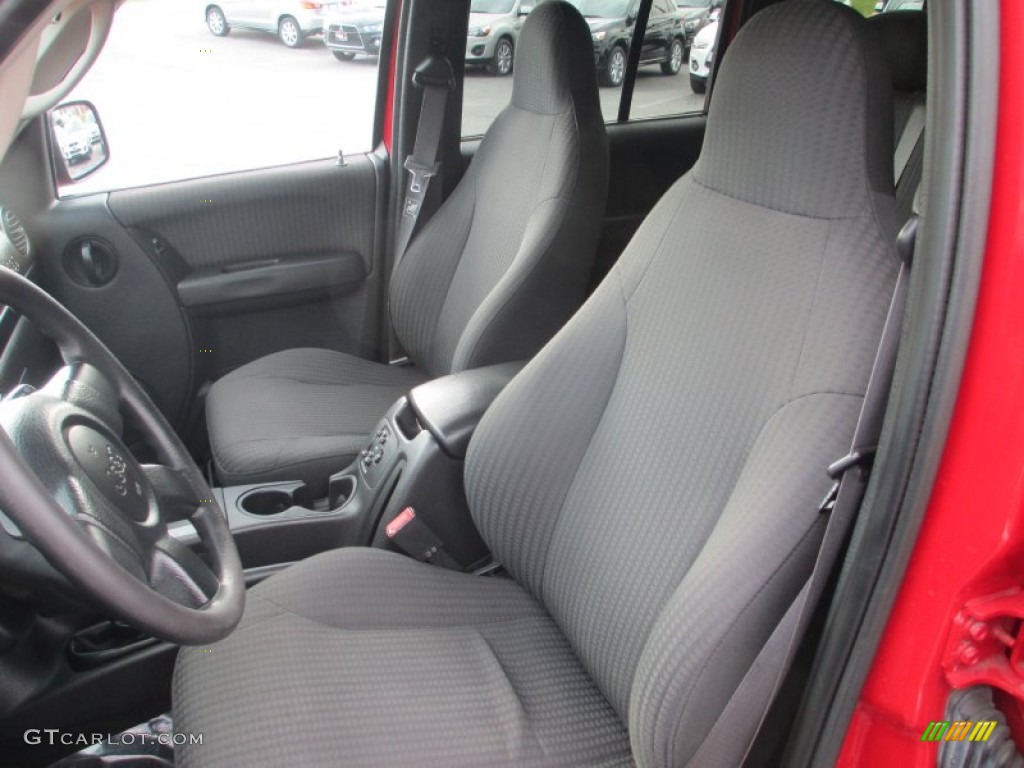 2002 Liberty Sport 4x4 - Flame Red / Dark Slate Gray photo #12