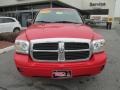 2007 Flame Red Dodge Dakota SLT Quad Cab 4x4  photo #2