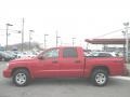 2007 Flame Red Dodge Dakota SLT Quad Cab 4x4  photo #4