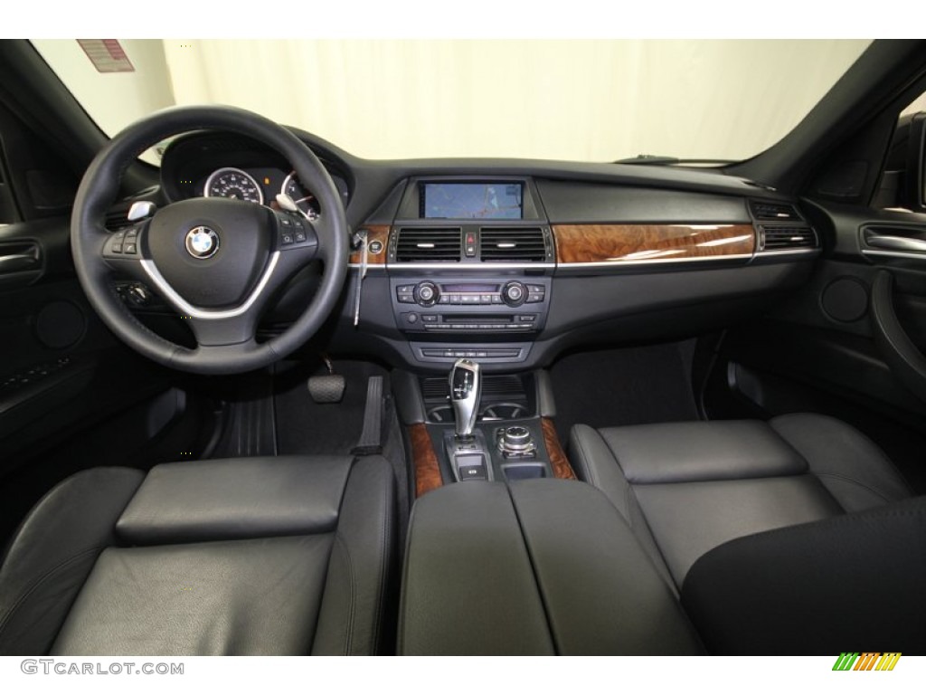 2010 BMW X6 xDrive35i Black Dashboard Photo #74306008