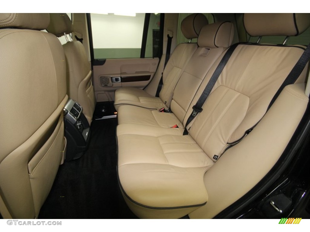 Sand/Jet Interior 2007 Land Rover Range Rover HSE Photo #74306446