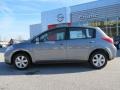 2012 Magnetic Gray Metallic Nissan Versa 1.8 S Hatchback  photo #2