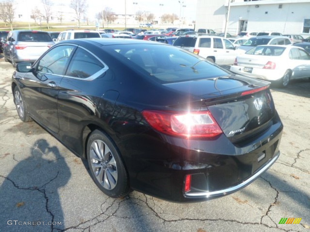 2013 Accord EX Coupe - Crystal Black Pearl / Black photo #2