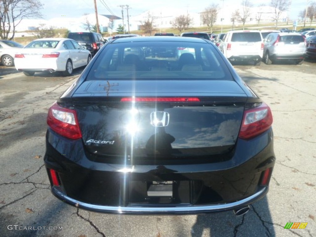 2013 Accord EX Coupe - Crystal Black Pearl / Black photo #3