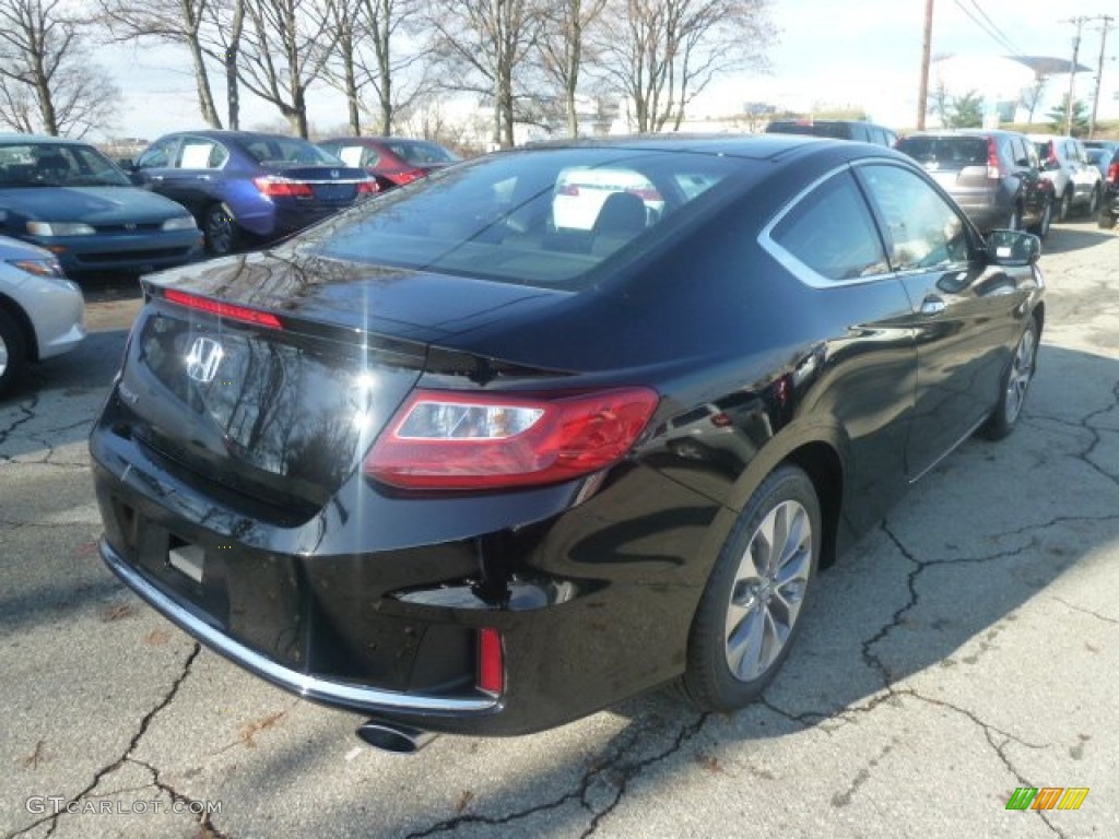 2013 Accord EX Coupe - Crystal Black Pearl / Black photo #4