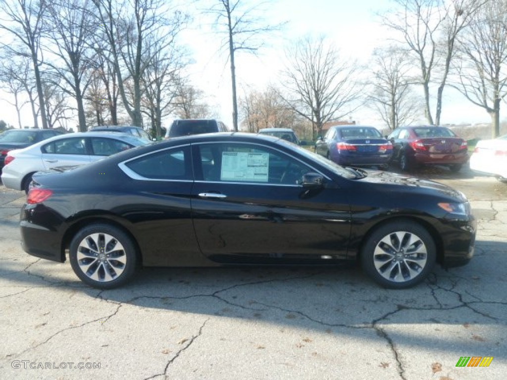 2013 Accord EX Coupe - Crystal Black Pearl / Black photo #5