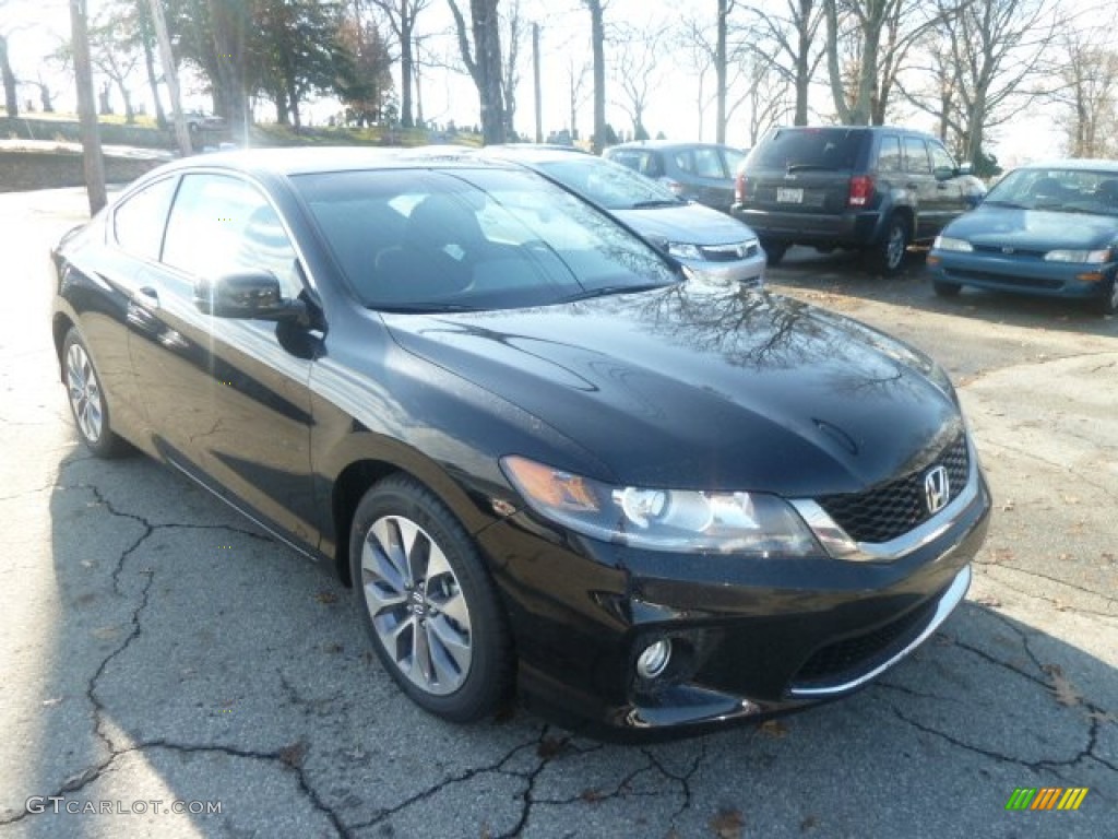 2013 Accord EX Coupe - Crystal Black Pearl / Black photo #6