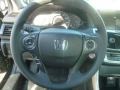 Black 2013 Honda Accord EX Coupe Steering Wheel