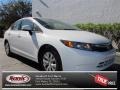Taffeta White - Civic LX Sedan Photo No. 1