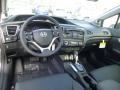Black 2013 Honda Civic EX-L Sedan Interior Color