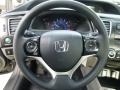 Gray Steering Wheel Photo for 2013 Honda Civic #74310869