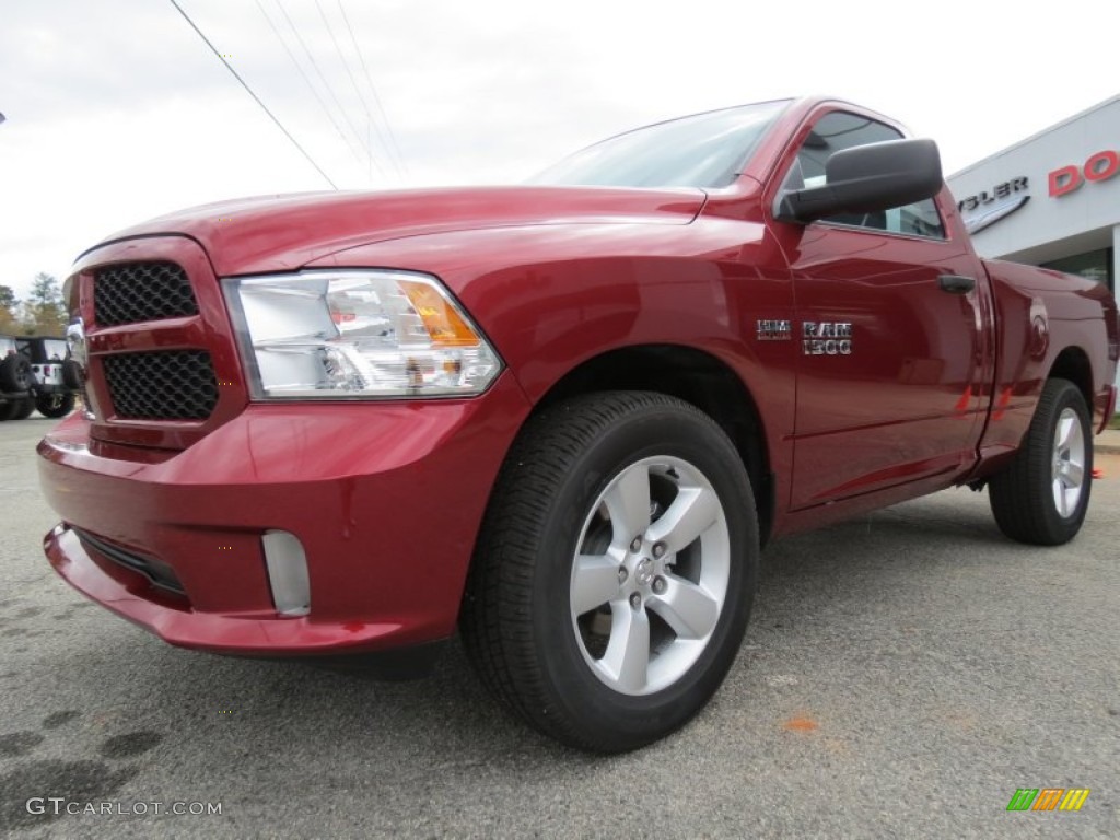 Deep Cherry Red Pearl 2013 Ram 1500 Express Regular Cab Exterior Photo #74311845