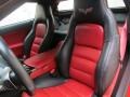 Red/Ebony Front Seat Photo for 2007 Chevrolet Corvette #74311898