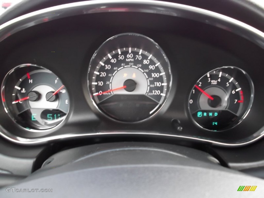 2013 Chrysler 200 Touring Sedan Gauges Photo #74311928