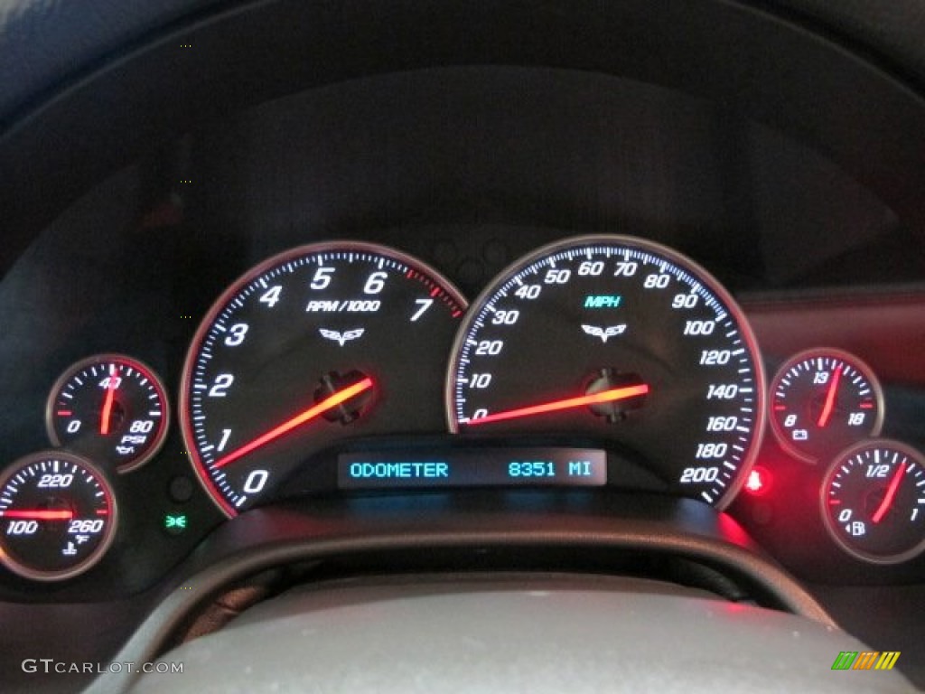 2007 Chevrolet Corvette Coupe Gauges Photo #74311943