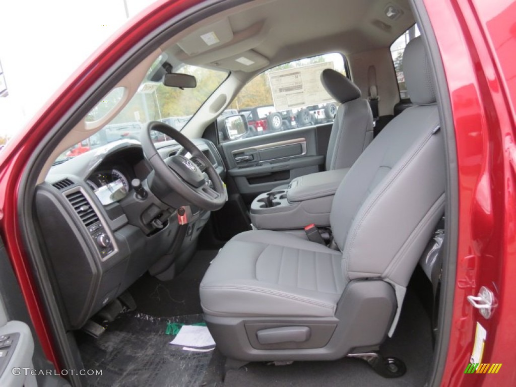 Black/Diesel Gray Interior 2013 Ram 1500 Express Regular Cab Photo #74312034