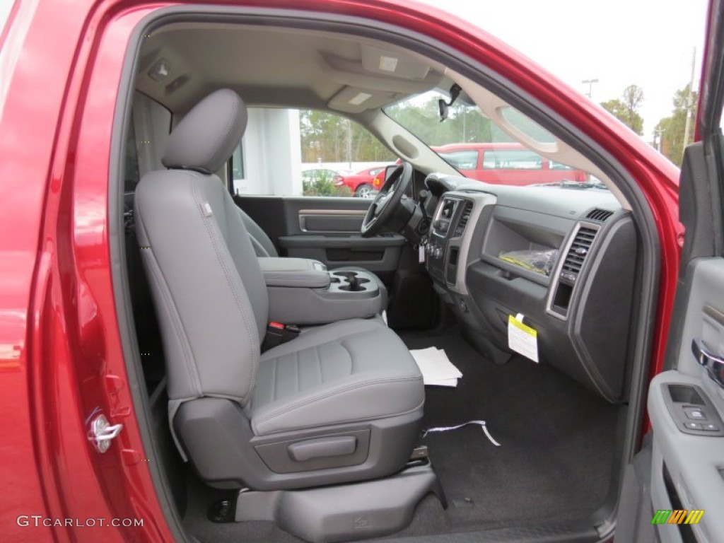 Black/Diesel Gray Interior 2013 Ram 1500 Express Regular Cab Photo #74312081