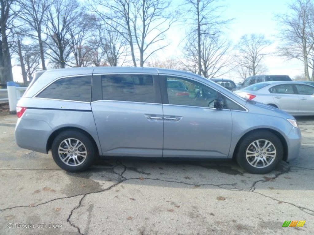 2013 Odyssey EX-L - Celestial Blue Metallic / Gray photo #5