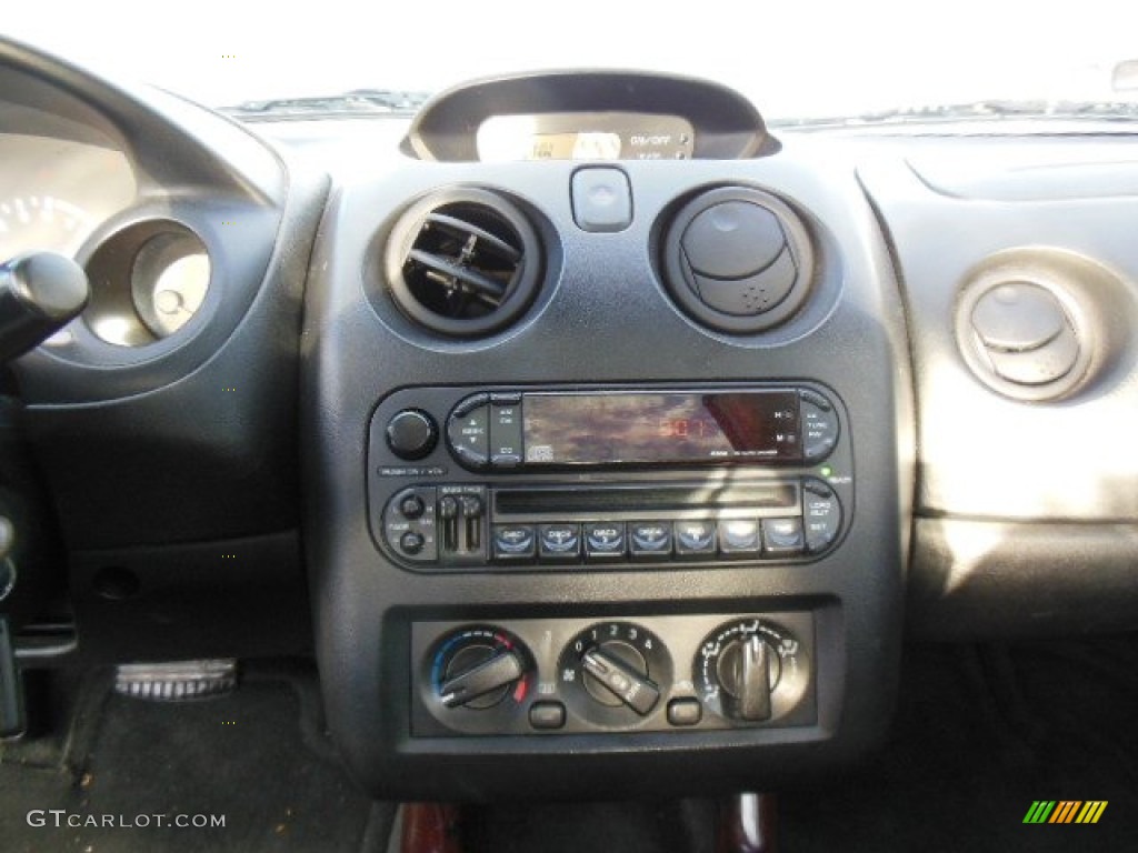 2001 Sebring LXi Coupe - Ice Silver Pearlcoat / Black/Light Gray photo #12