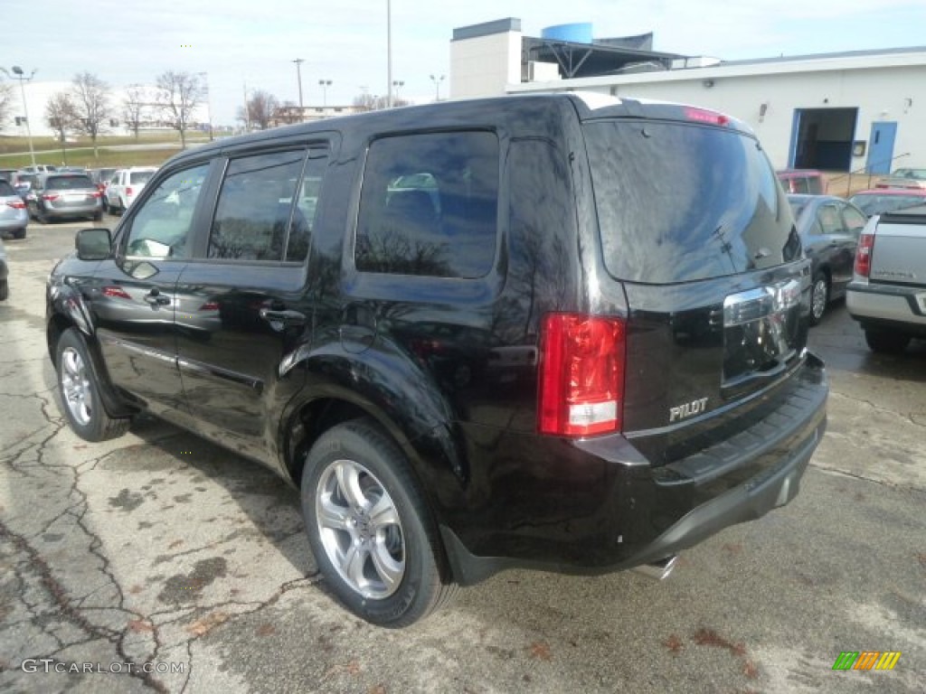 Crystal Black Pearl 2013 Honda Pilot EX-L 4WD Exterior Photo #74314520