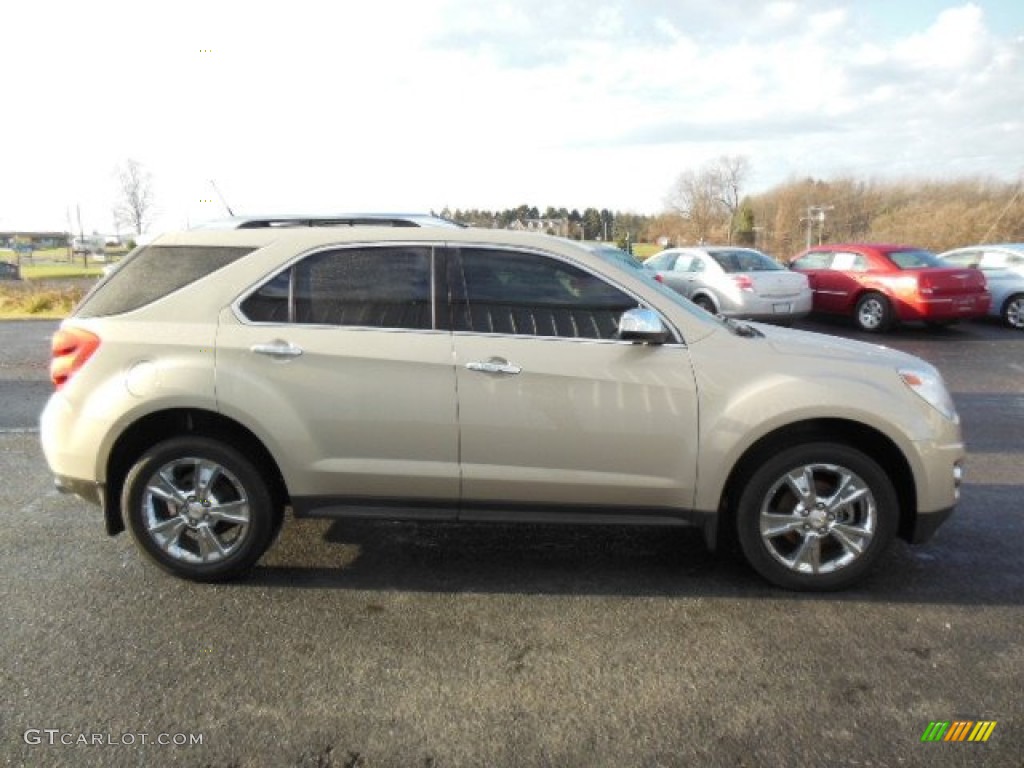 Gold Mist Metallic 2011 Chevrolet Equinox LTZ Exterior Photo #74314552