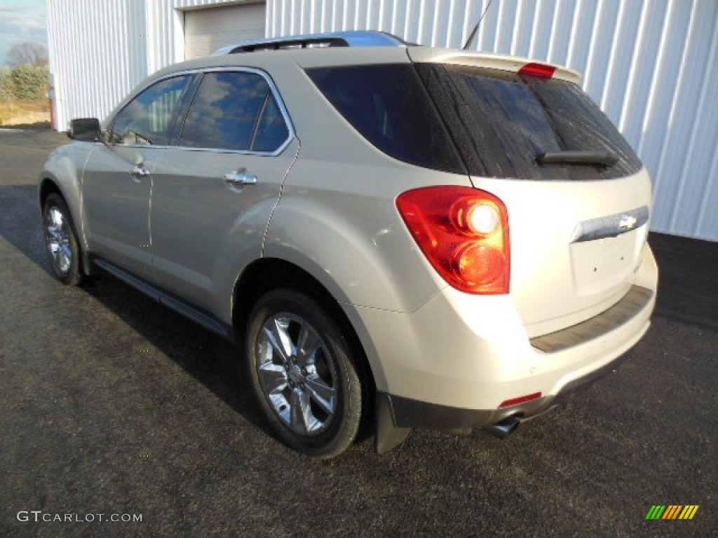Gold Mist Metallic 2011 Chevrolet Equinox LTZ Exterior Photo #74314621