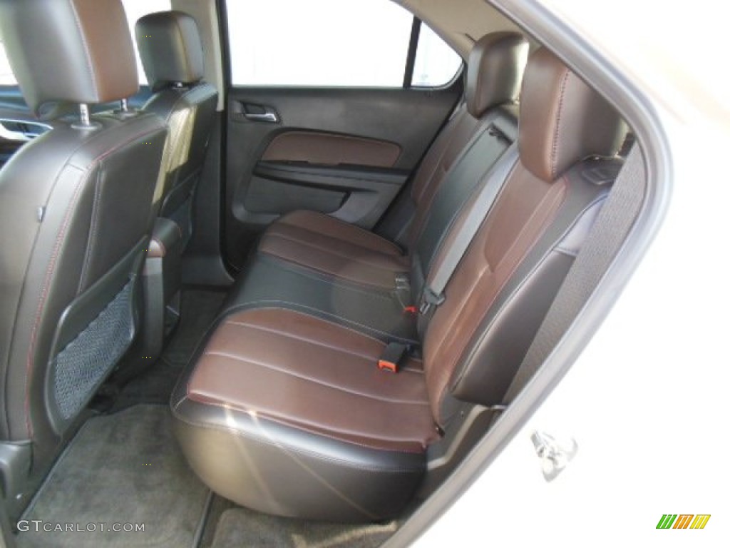 Brownstone/Jet Black Interior 2011 Chevrolet Equinox LTZ Photo #74314739