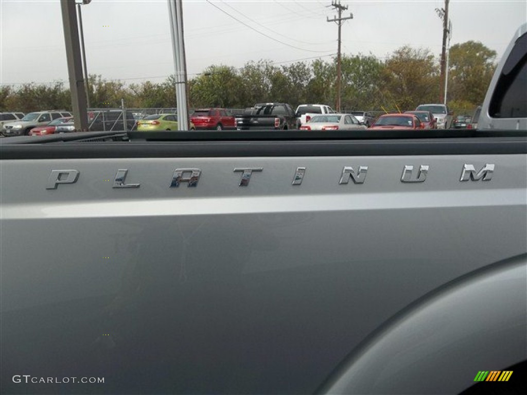 2013 Ford F250 Super Duty Platinum Crew Cab 4x4 Marks and Logos Photo #74314800
