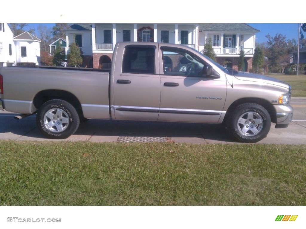 2004 Ram 1500 ST Quad Cab - Light Almond Pearl / Taupe photo #1