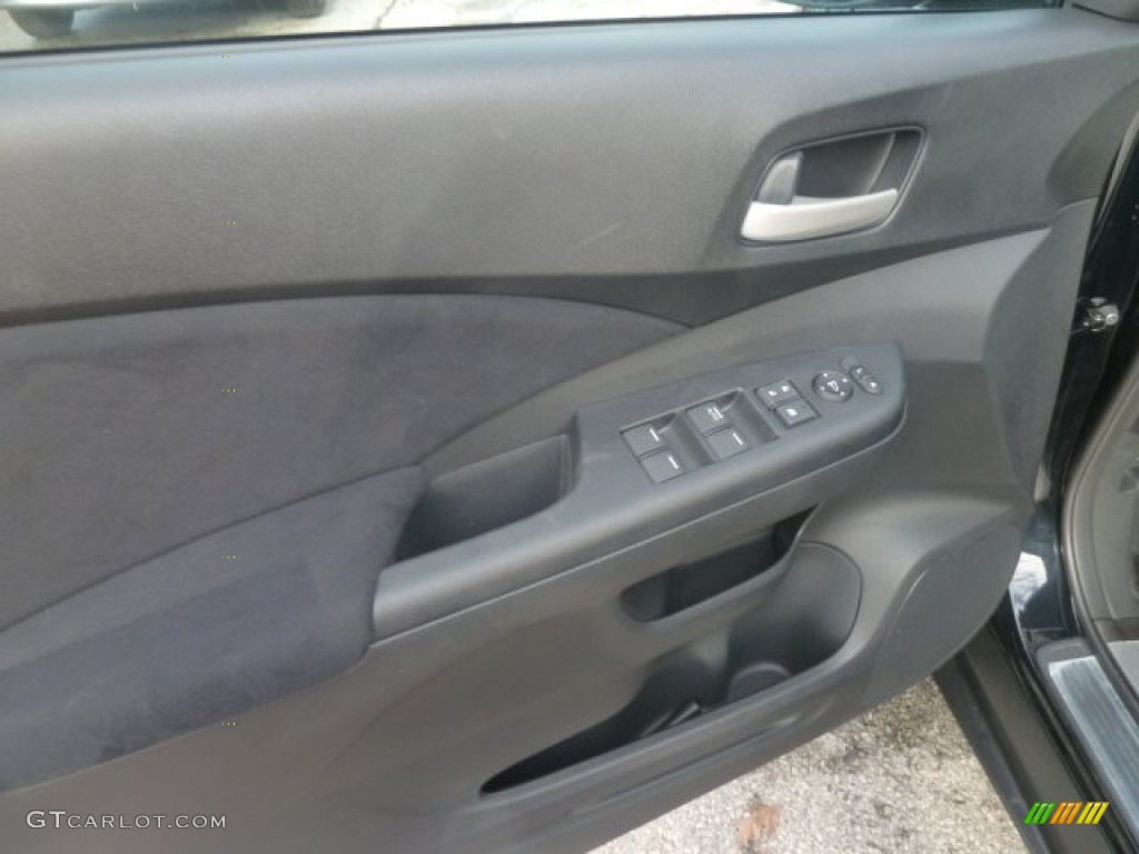 2013 CR-V EX AWD - Crystal Black Pearl / Black photo #14