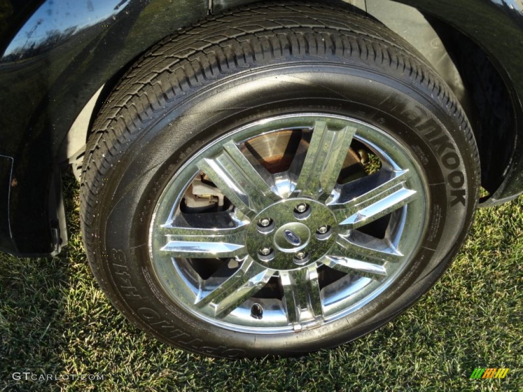 2008 Taurus X Limited AWD - Black / Charcoal Black photo #7