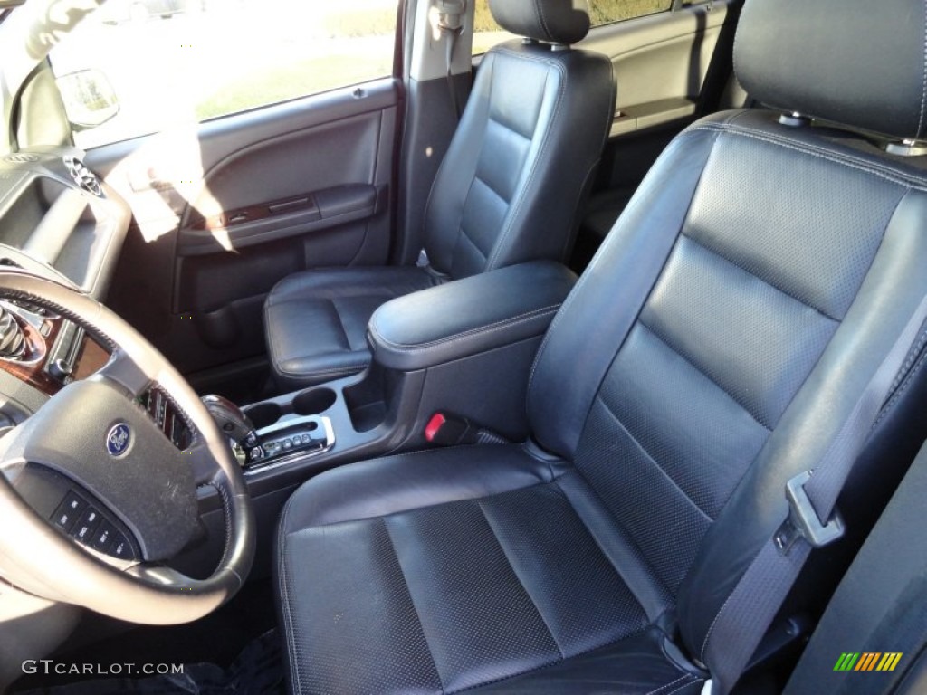 2008 Taurus X Limited AWD - Black / Charcoal Black photo #10
