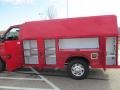 Vermillion Red - E Series Cutaway E350 Commercial Utility Truck Photo No. 10
