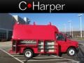 2013 Vermillion Red Ford E Series Cutaway E350 Commercial Utility Truck #74307440