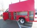 Vermillion Red - E Series Cutaway E350 Commercial Utility Truck Photo No. 10