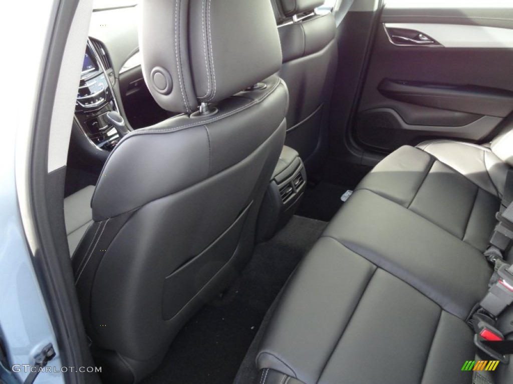 2013 Cadillac ATS 2.0L Turbo Luxury AWD Rear Seat Photo #74318115