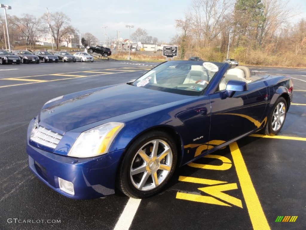 2004 XLR Roadster - Xenon Blue / Shale photo #2